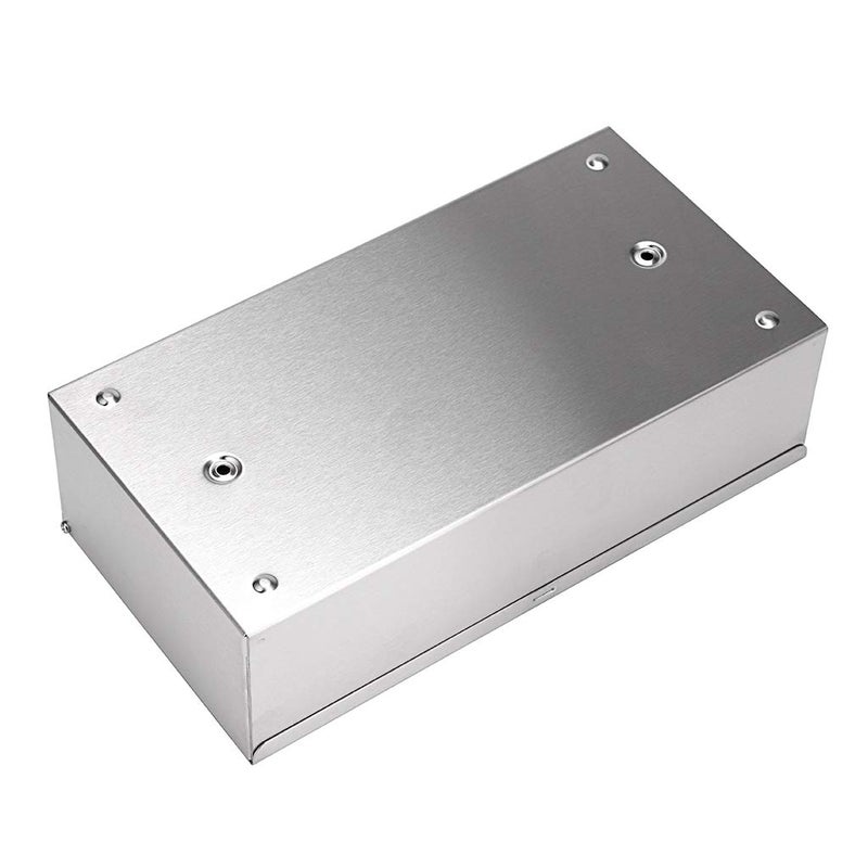 Sumnacon Rectangular Tissue Box Cover - Stylish Stainless Steel Paper Facial Cover  Modern Metal Tissue Box Holder for Bedroom/Bathroom/Vanity/Countertop/Dresser/Night Stand/Office/Car  Brushed Nickel - Image 5